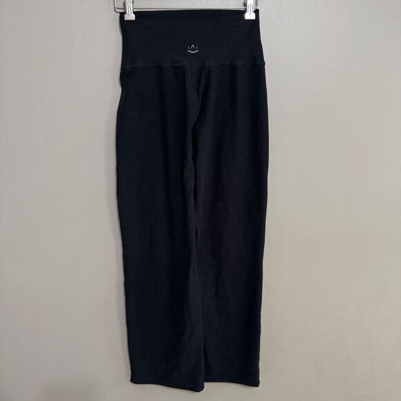 Beyond Yoga SpaceDye Wide Leg Yoga Pant black size small - Picture 3 of 7